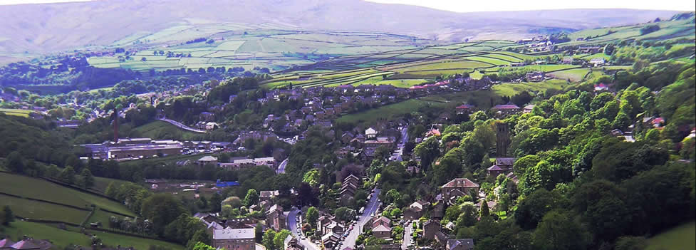 The Town in it's Valley The Town in it's Valley