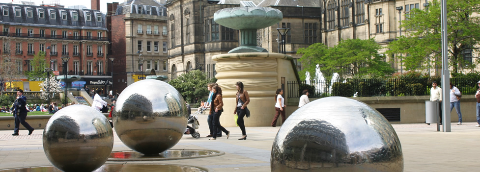Sheffield city centre Sheffield city centre