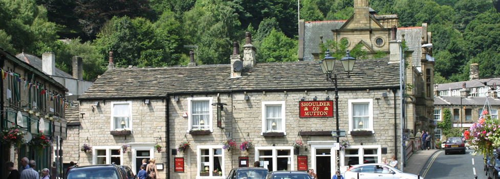 A pub in Hebden Bridge A pub in Hebden Bridge