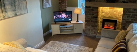 Fox Cub Cottage - Living room Fox Cub Cottage - Living room